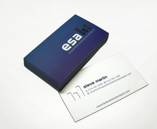 Post image for Expanded Statistical Analysis Business Card