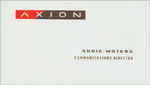 AXION SUSIE WRTERS