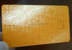 过u的make a difference名片