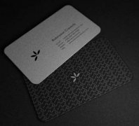一款圆角高档企业创意名